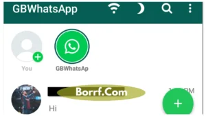 Screenshot of GBWhatsApp APK Download_Borrf.Com
