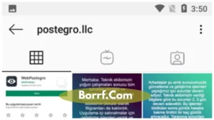 Screenshot of Postegro APK Android App_Borrf.Com