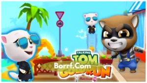 Screenshot of Talking Tom Gold Run APK_Borrf.Com