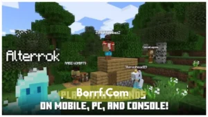 Screenshot of Minecraft Bedrock Apk Download Free For Android (Latest 2023)_Borrf.Com