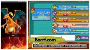 Screenshot of Pokemon Fire Red Apk Borrf.com